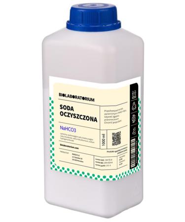 Baking powder sodium bicarbonate 1000g BioLaboratorium