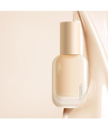 Glow All Day Long Gauze Beauty Liquid Foundation Glow All Day Long Gauze Foundation Cream Hydrating Dewy Finish Easy Application Ivory White - Buy Online on GoSupps.com
