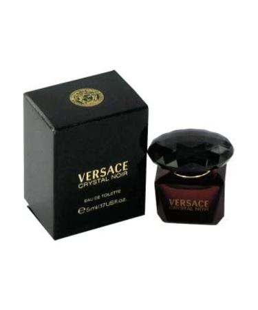 Versace Crystal Noir for Women Eau de Toilette Mini 0.17 Ounce 0.17 Fl Oz (Pack of 1) - Buy Online on GoSupps.com