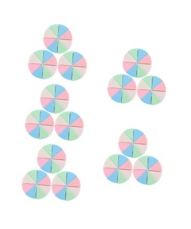 POPETPOP 15 Sets Triangular Sponge Puff Makeup Latex Sponge Facial Tools Beauty Soft Powder Puff Latex Sponge Puff Face Powder Sponge Finger Puff Miss Emulsion The Face Flutter