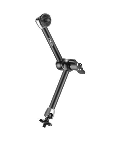Neewer 9.8in/25cm Adjustable Friction Magic Arm with Both 1/4-inch Thread Screw, for Flash, LED Light, Microphone, Monitor,Super Clamp, Load up to 4.4lb/2kg  ST25