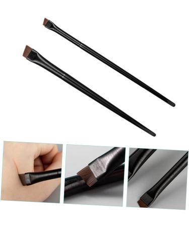 Baluue 6 Sets Eyeliner Brush Makeup Brush Multifunctional Eyebrow Brush Ear Wood Black - Buy Online on GoSupps.com