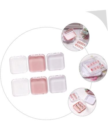 FOMIYES 12 Pcs Armor Storage Box Press on Nail Packaging Press on Nail Container Nail Storage Nail Tape Nail Holder Lash Accessories Nail Organizer Nail Accessory Abs Modeling Jewelry Box - Buy Online on GoSupps.com