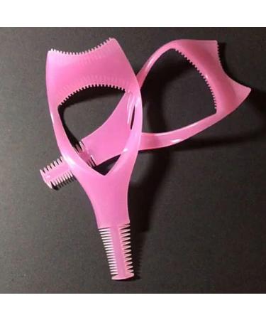 lmoikesz 3 in 1 Curling Comb Mascara Shield Eyelash Curler Applicator Guide Upper and Lower Guard Makeup Accessory Beauty Supplies - Buy Online on GoSupps.com