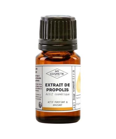 MY COSMETIK - Propolis Extract - Purifying and soothing cosmetic active ingredient - 100% natural origin - Made in France - 10 ml