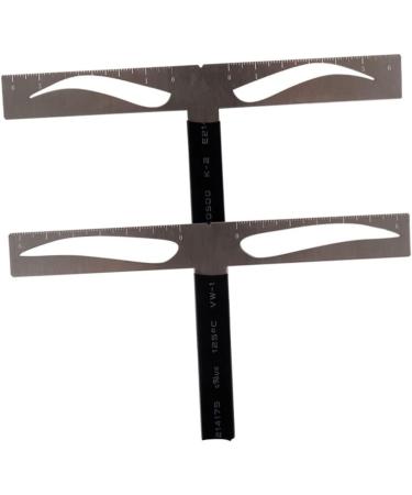 Beavorty eyebrow ruler eyebrow drawing tool template With box stencil - Buy Online on GoSupps.com