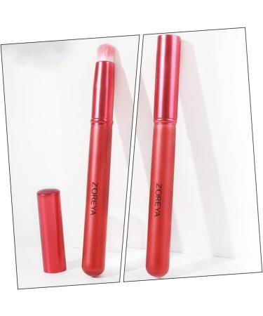 Ipetboom Lip Brush Lipstick Makeup Brush No Crease Hairpin Black Lip Makeup Brush Lipstick Brush Applicator Eye Shadow Brush Lipstick Applicator Miss Artificial Fiber Lip Gloss Portable - Buy Online on GoSupps.com