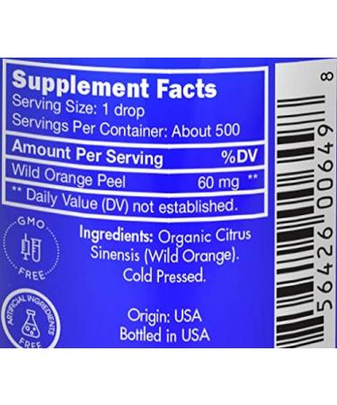Zongle USDA Organic Orange Essential Oil | 1 OZ - Food Grade for Skin Cleaning Cooking & More - Safe for Diffusers & Candle Making - Buy Online on GoSupps.com