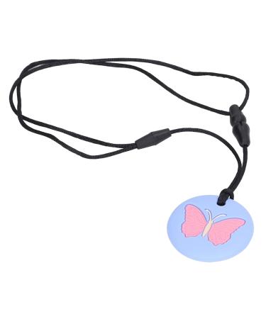 Safe Silicone Chew Necklace for Infants - Sensory Development & Oral Health (Sky Blue) - Easy to Clean International Shipping - Buy Online on GoSupps.com