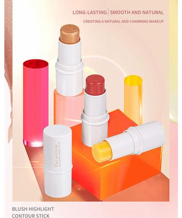 Go Ho 3D Wonder Stick Contour & Lip Cream-to-Powder Makeup - 004 Contour - Buy Online on GoSupps.com