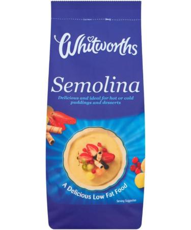 Durum Wheat Flour Bundle Containing Whitworths Semolina 500g (3 Pack) - Buy Online on GoSupps.com