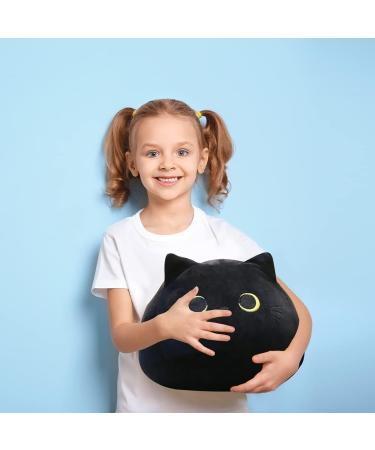 Tocwick 40 28cm Black Cat Plush Toy - Cute Stuffed Animal Gift for Home Decor - Buy Online on GoSupps.com