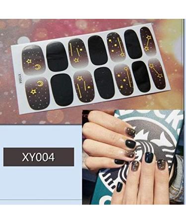 Mwoot Nail Ticker - Self-Adhesive Nail Stickers for Beautiful DIY Nail Art | 112 Pieces - 8 Sheets of Fashionable Manicure Decorations - Buy Online on GoSupps.com