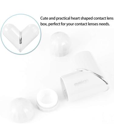 Colored Contact Lenses Travel Case Kit - Portable Plastic Holder & Duplex Box for Easy Lens Storage - Buy Online on GoSupps.com