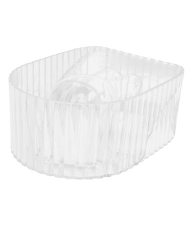 Healeved Manicure Hand Soak Bowl Manicure Bowls for Hands Manicure Tools Gel Polish Remover Bowl Nail Tools Nail Soak off Bowl Nail Spa Bath Gel Nail Polish Remover Acrylic Nail Set 14.2x11cm Transparent