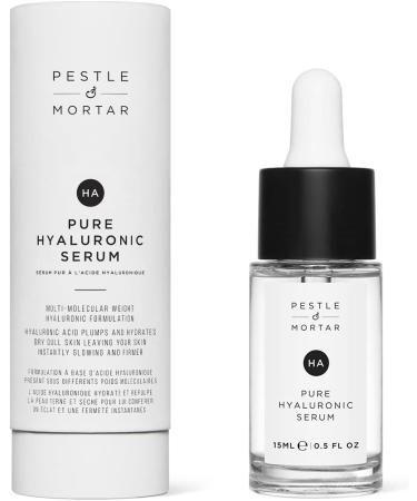 Pestle Mortar Pestle & Mortar 2 Hyaluronic Acid Serum for Face AntiAging Hydrating Facial Moisturizer with Vitamin B5 Fragrance Free 15ml - Buy Online on GoSupps.com