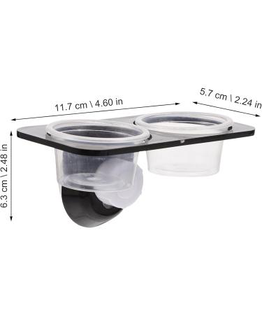Mipcase Magnetic Reptile Ledge- Crested Gecko Feeding Ledge with 10 Bowls Reptile Feeding Cups Reptile Water and Food Dish with Suction Cup 11.7X6.3X5.7CM - Buy Online on GoSupps.com
