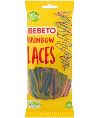Bebeto Mixed Candy Assortment - Strawberry & Blue Raspberry Laces Fizzy & Twisted Fruit Pencils Rainbow Laces Banana Raspberry Pencils 160g Each - Pack of 8 - Buy Online on GoSupps.com