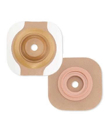 Skin Barrier Pre-Cut Extended Wear Adhesive Tape Borders 1-3/4 Inch Flange Green Code System 1 Inch Opening Hollister 11504 - Box of 5