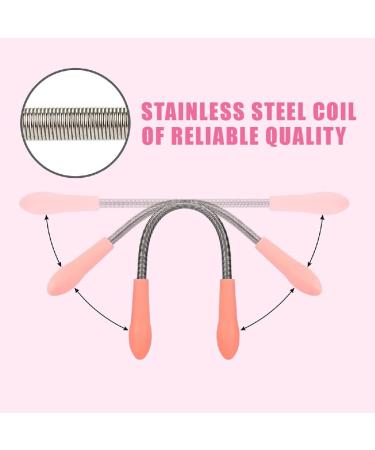 Sjbautyo 5-Part Spring Epilating Device - Manual Face & Body Hair Remover for Fine Hair - Buy Online on GoSupps.com