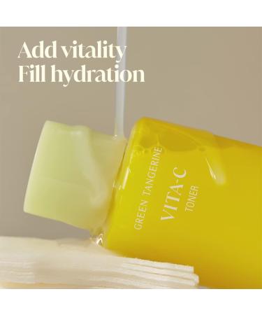 Goodal Green Tangerine Vita C Toner - Brightening and Hydrating Toner with Vitamin C 300ml - Buy Online on GoSupps.com