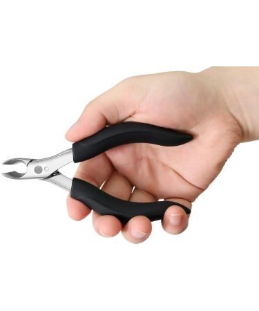 1Pcs Heavy Duty Stainless Steel Soft Grip Toe Nail Cutters Olecranon Short - Buy Online on GoSupps.com