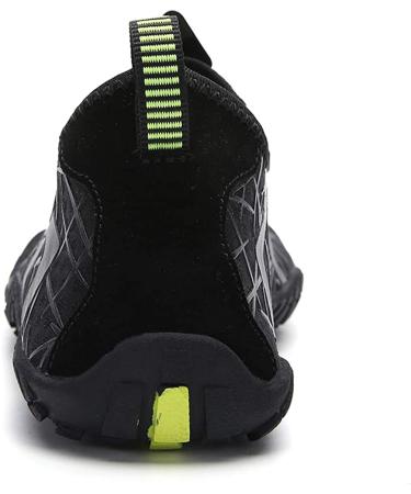 UBFEN Water Shoes for Men and Women - Quick Dry Barefoot Aqua Shoes for Beach Sports and Water Activities - Black - Buy Online on GoSupps.com