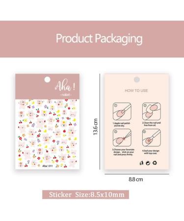 Fashion Handmade Self-Adhesive DIY Animal Decals Nail Art Decorations Manicure Accessories Nail Stickers(Style 3) - Buy Online on GoSupps.com