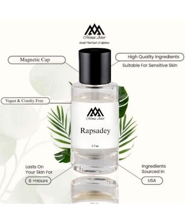 Monac - Inspired By L.V. Fragrances - Eau de Parfum - 50 Ml 90%-99% similar Long Lasting 8-15 hours Preimum Quality Ingredients (Rapsadey Inspired by Rhapsody (Unisex)) - Buy Online on GoSupps.com