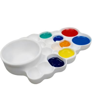 Painting Tray - Artistic Color Mixing Palette - Palette for Acrylic Paint - for Adults Boys Girls Beginner Artists Classes Craft Projects Travel Home Classroom - Buy Online on GoSupps.com