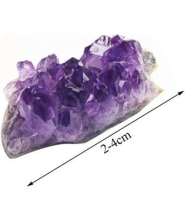 30-80g Natural Amethyst Cluster Quartz Crystal Healing Decoration Stone Cluster Crafts Ornament Decoration S5G0 Crystal Amethyst Specimen Specimen Clusters Crystals Amethyst Crystals Amethyst - Buy Online on GoSupps.com