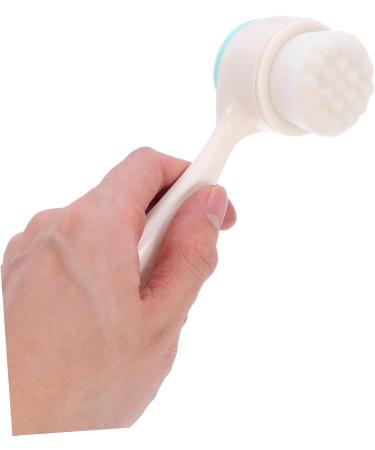 Housoutil Manual Face Brush Face Brush with Holder Facial Brush with Holder Cleaning Tool Pore Cleaner Cleaning Brush Pore Deep Cleansing Brush Hair Accessories Abs Skin Care Child - Buy Online on GoSupps.com