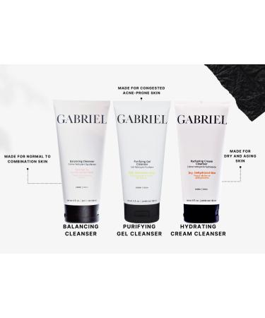 Buy Gabriel Organic Cleanser - Natural Facewash | Paraben Free Vegan Skincare | 6 oz Purifying Gel - International Shipping Available - Buy Online on GoSupps.com