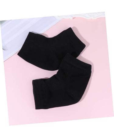 POPETPOP 2 Pairs Heel Protector Socks Back Foot Sleeve Heel Sleeves for Cracked Heels Heel Moisturizing Socks Silicone Heel Ankle Sleeve moisturising Heel Sock Breathable Miss Stockings - Buy Online on GoSupps.com