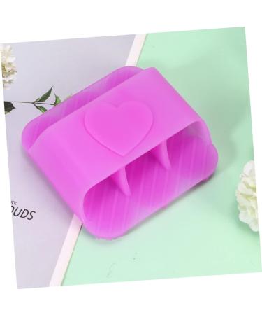 Healeved 2pcs Hair Scrubber & Shampoo Brush Set - Purple Cleaning & Massage Brush for Bath - Best for Gentle Scalp Care - Buy Online on GoSupps.com