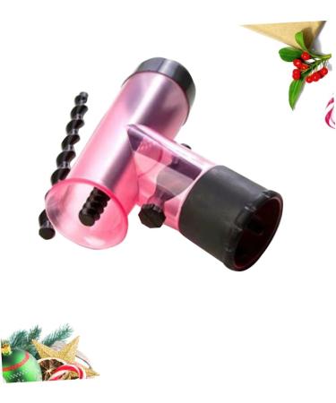 Healeved 2pcs Curly Hair Tools Curly Hair Roller Hair Crimpers Hair Dryer Curls Styling Connectors Rosy - Buy Online on GoSupps.com