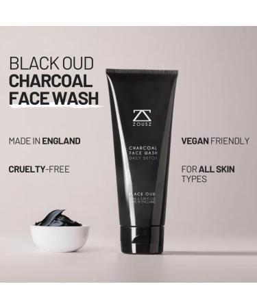 ZOUSZ Gel Nettoyant Visage Homme au Charbon | Nettoyage Profond au Charbon Actif | Purifie et Rafra chit | limine Salet s et Impuret s | Convient Tous Types de Peaux | 100ml - Buy Online on GoSupps.com
