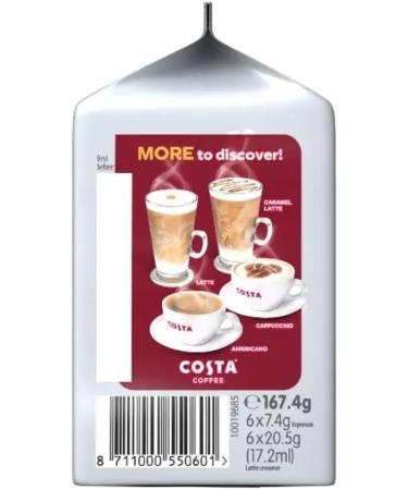 Wonderman Tools Tassimo Costa Flat White Coffee Pods 1 Count (Pack of 1) - Buy Online on GoSupps.com