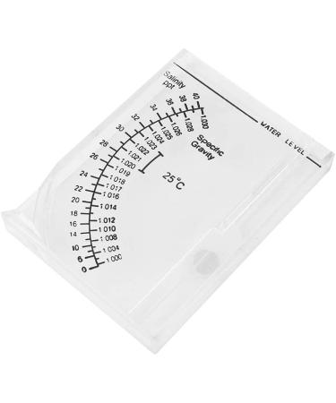 GLOGLOW Accurate Hydrometer Salinity Meter for Aquarium Fish Tank - Seawater Hydrometer for Marine Sea Saltwater - Automatic and Precise - Buy Online on GoSupps.com