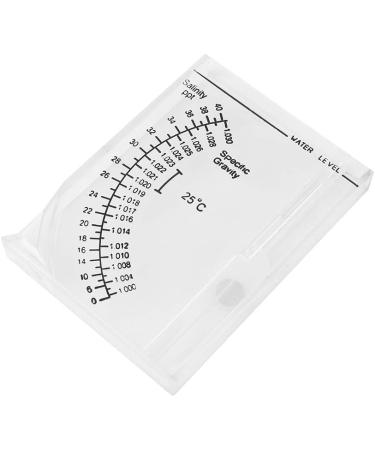 Qcwwy Hydrometer Automatically Identify Function Water Salinity Meter Testing Both Salinity and Specific Gravity Saltwater Hydrometer for Brackish and Marine Aquariums - Buy Online on GoSupps.com