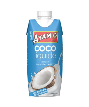 AYAM Liquid Coconut Milk | 100% Natural Ingredients | 99% Coconut | Boosted in Coconut Water | High Quality | Vegetable Milk