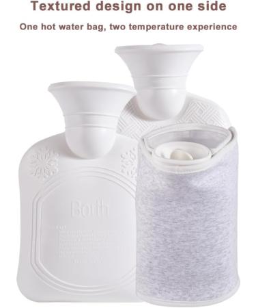 Soft Cotton Hot Water Bottle - Mini Warming Bag for Pain Relief & Cold Compress | Ideal for Sports Injuries Neck Shoulders Back & More - Buy Online on GoSupps.com