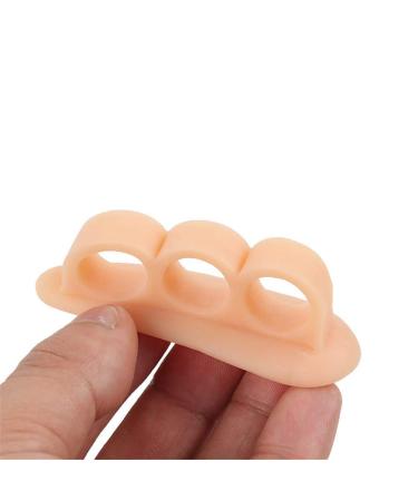 Toe Separator Silicone - Hallux Valgus Correction & Spreader - 2 Pairs for Comfortable Relief - Buy Online on GoSupps.com
