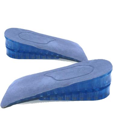 Buy Soft Gel Silicone Height Increase Insoles - Invisible Heel Lifting Shoe Inserts for Comfort & Elevation - Buy Online on GoSupps.com