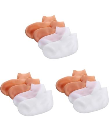 FRCOLOR 6 Pairs Exfoliating Moisturizing Socks Foot Exfoliating Socks Calcetines para Mujer Aloe Infused Socks for Women Socks for Foot Overnight Spa Socks Women's Sebs Heel Sole of Foot - Buy Online on GoSupps.com