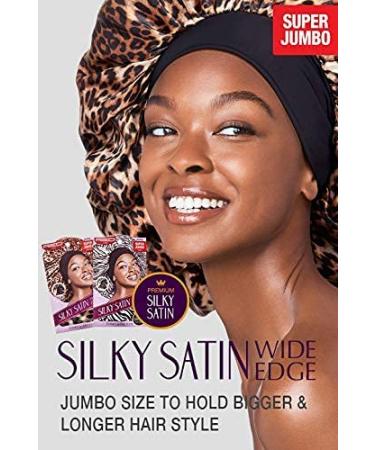 Red By Kiss Silky Satin Super Jumbo Sleep Cap - Zebra Print - Buy Online on GoSupps.com