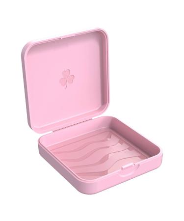 Retainer Case ARGOMAX Aligner Case Braces Box 1 Piece Orthodontic Box (Pink). 1 PCS Pink