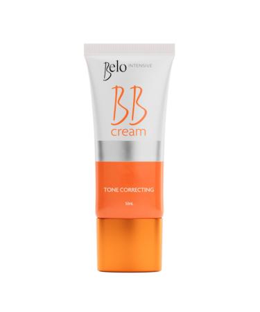 Belo Essentials Intensive BB Cream Medium Tone | Hydrating Long-Lasting Face Makeup Primer Concealer & Foundation | Natural Matte Finish with Medium Coverage - 50ml Single Bottle