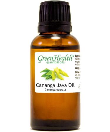 GreenHealth Cananga Java 1 fl oz (30 ml) Glass Bottle 100% Pure Essential Oil - Buy Online on GoSupps.com