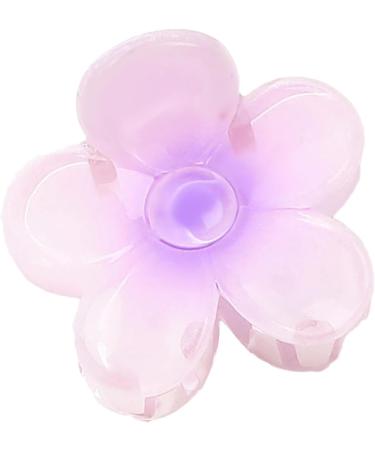 Flower Clips - Hawaiian Flower Cute Hair Clip Strong Hold Hair Clips Flower Hair Accessories For Women & Girls For Thick & Thin Hair Gradient light purple - Buy Online on GoSupps.com